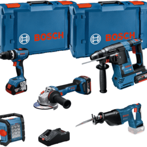 Bosch Blå 18V-set med 5 maskiner