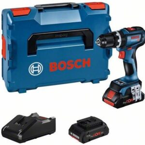 Bosch Blå GSB 18V-90 C Batteridriven slagborrmaskin | 2 x 4,0 ProCORE 18V batteri + Snabbladdare