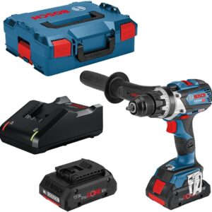Bosch Blå GSR 18V-110 C - 18V Li-Ion batteridriven borrskruvdragare set (2x4.0Ah batteri)