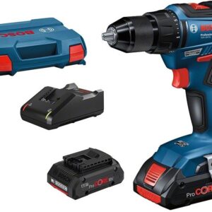 Bosch Blå GSR 18V-55 Professional Batteridriven borrskruvdragare | 4.0Ah Li-Ion