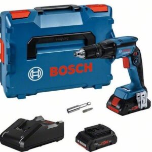 Bosch Blå GTB 18V-45 Batteridriven gipsskruvdragare set