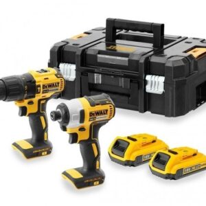 DeWalt DCK2060D2T Batteridrivet Kombipaket 18v 2.0Ah Li-ion i Väska - DCD778 + DCF787