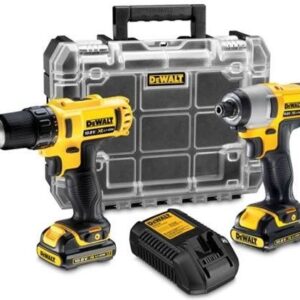 DeWalt DCK211D2T-QW | DCD710 + DCF815 2.0Ah | i TSTAK väska - DCK211D2T