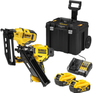 DeWalt DCK246P2T-QW Batteridriven Dyckertpistoler DCN660 och Stomspikpistol DCN930 | 18v 5.0Ah i Mobile Storage-väska
