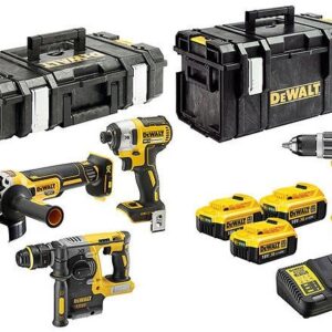 DeWalt DCK422P3 batteriset | DCD796 + DCF887 + DCG405 och DCH273 i Toughsystem-väska | 18V 5,0Ah Li-Ion