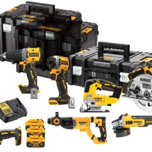 DeWalt DCK706P3T | 7-delat Combipack | XR 18 Volt | 5,0 Ah | Li-Ion | 3 batterier