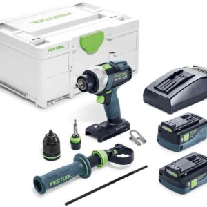 Festool Batteridriven borrskruvdragare TDC 18/4 5,0/4,0 I-Plus