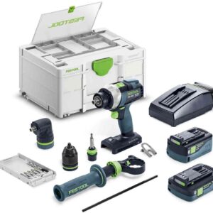 Festool TDC 18/4 Batteridriven borrskruvdragare set