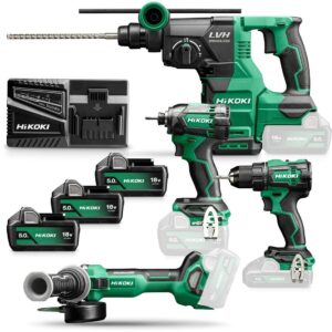 Hikoki KC18DEWHZ Förmånspaket - 18 V / i väska. Inklusive 3x 5.0Ah-batterier