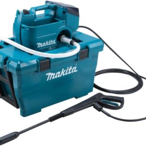 Makita DHW080PT2 | LXT | 2x18 V | Högtryckstvätt | 80 bar | 2 x 5,0 Ah batteri + dubbel snabbladdare