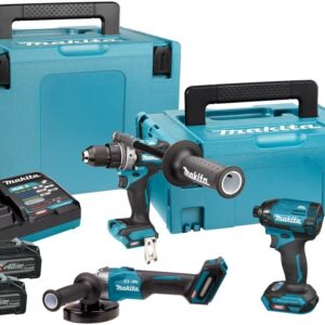 Makita DK400NX | XGT 40 V Max Combipack | DF001G + TD002G + GA005G