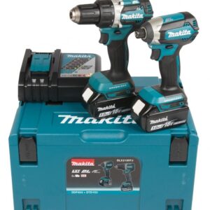 Makita DLX2189TJ 18V 5,0Ah Comboset borrmaskin DDF484 och slagskruvdragare DTD153