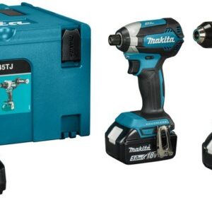 Makita DLX2545TJ 18v Combipack DDF492 Borr-/skruvdragare + DTD153 Slagskruvdragare (2x 5.0Ah och laddare)