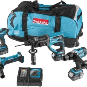 Makita DLX4017 Startpaket med 4 18V Li-ion maskiner | 3 batterier