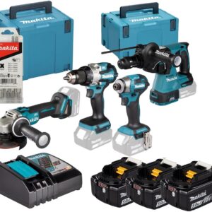 Makita DLX4196JX1 Combipack | Inkl. batterier och laddare