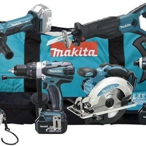 Makita DLX6011 | 6-delat 18V Li-Ion batteridrivet kombipaket (3x 3.0Ah batteri)