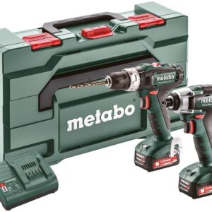 Metabo Kombiset 2.7.2 | 12 V | SSD 12 Batteridriven slagskruvdragare + SB 12 Batteridriven slagborrmaskin