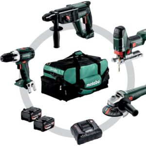 Metabo Batteridrivet Combopack 4.1.4 | 18V | Inkl. Batterier och laddare