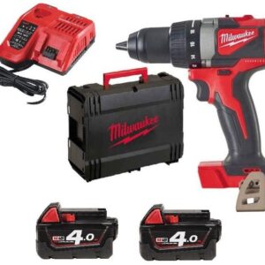 Milwaukee M18 BLDD2-402X Borstlös batteridriven kompakt borrskruvdragare