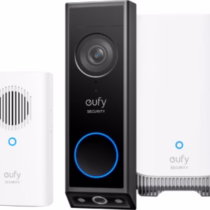Eufy Video Doorbell E340 + Chime + HomeBase 3