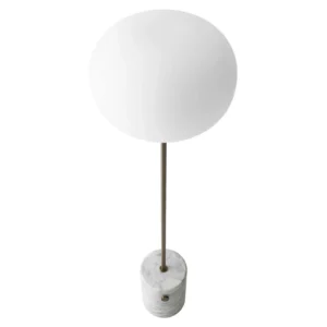 JWDA Vloerlamp Carrara Marble/Bronzed Brass - Audo Copenhagen