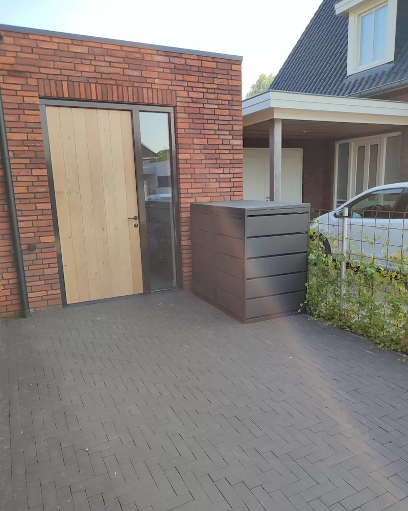 Kuba Store OmbouwZwart metaal | 4 Containers - Bild 11