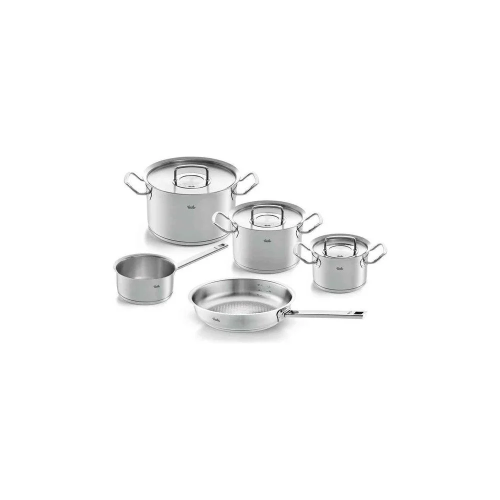 Original Profi Collection- 5 Delig - Steel- en koekenpan - RVS deksels - Bild 2