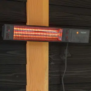 Sunred – Heater Fortuna Wall 1500 Zwart