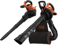 BLACK+DECKER BEBLV300 3000W 3IN1 Lövblåsare med ryggburen uppsamlingssäck