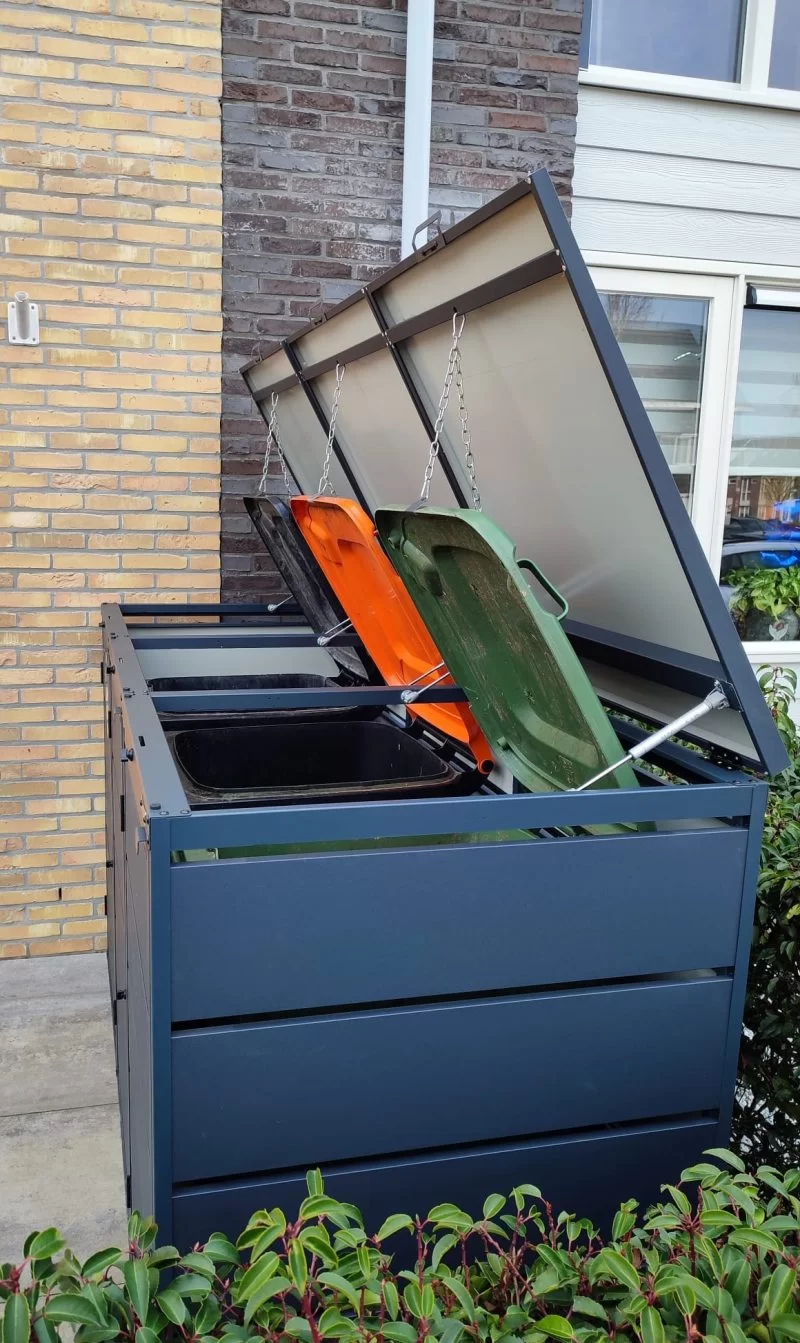 Kuba Store OmbouwZwart metaal | 4 Containers - Bild 9