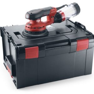 Flex-tools 486809 ORE 3-150 EC Set kraftfull excenterslipmaskin med varvtalsreglering, 150 mm