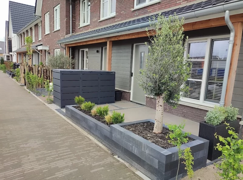 Kuba Store OmbouwZwart metaal | 4 Containers - Bild 6