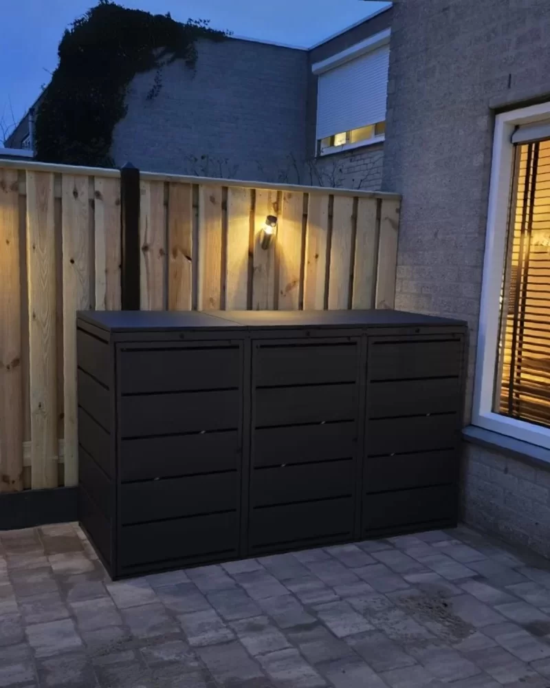 Kuba Store OmbouwZwart metaal | 4 Containers - Bild 15