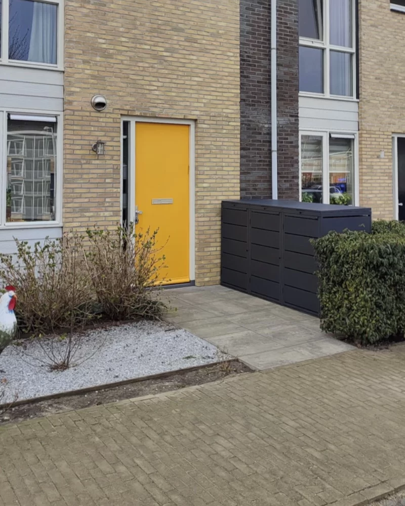 Kuba Store OmbouwZwart metaal | 4 Containers - Bild 7